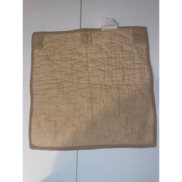 Farmhouse Primitive Decorative Wall Hanging Quilt Stars Handmade 16X16 - Picture 2 of 4